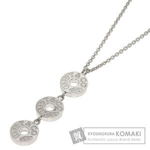 Tiffany Triple Circle Necklace Silver